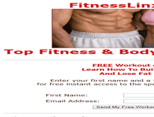 Tablet Screenshot of fitnesslinx.com